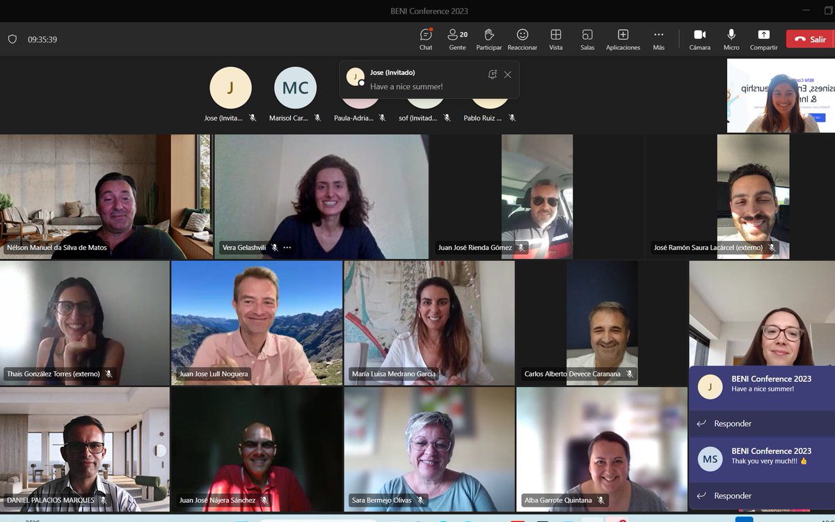 BENI Conference tweet media