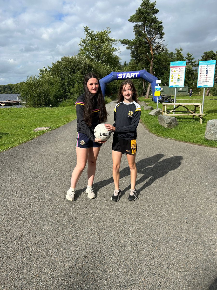 LoughmacroryGAA's tweet photo. Eabha Kelly (U12 Girls) passes the ball on to Eimear Kelly (U14 Girls) π
#24HourWalkathon https://t.co/d5mqU3TcRy