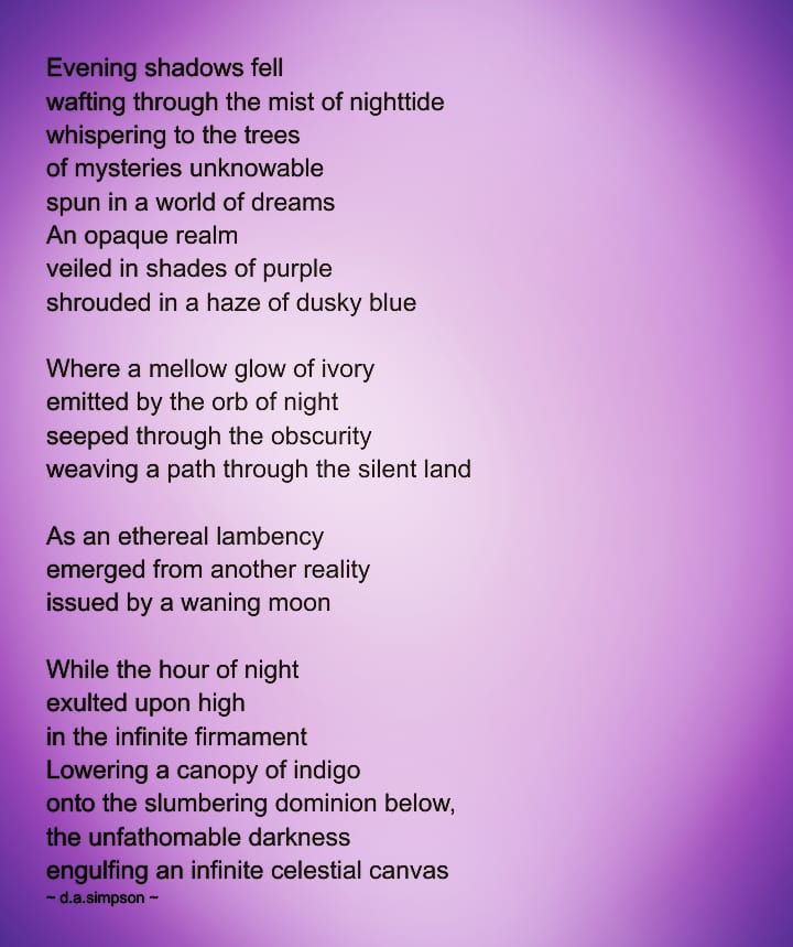 '#Evening shadows' #poem #poetry #writingcommuntiy