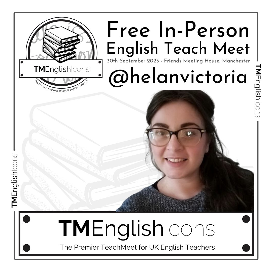 Speaker announcement 3! @helanvictoria will be joining us in Manchester in September, grabbed your free ticket yet? >> eventbrite.com/e/teachmeet-en…