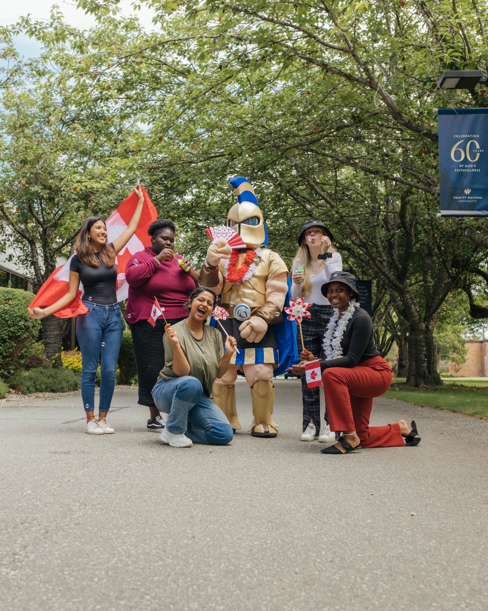 TrinityWestern's tweet photo. Happy Canada Day! 🇨🇦
Whether you're celebrating Canada Day as a Canadian citizen or new resident, or if there is somewhere else you call home, we wish you a joyful long weekend!
#CanadaDay #CanadianUniversity https://t.co/0i3SAVzi8L