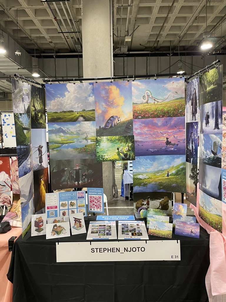 🔷 AX! 2023 Catalogue  Table E31!  

So excited for my first US con!! Here’s my catalogue of prints and stickers🌟🌟 

#AnimeExpo2023