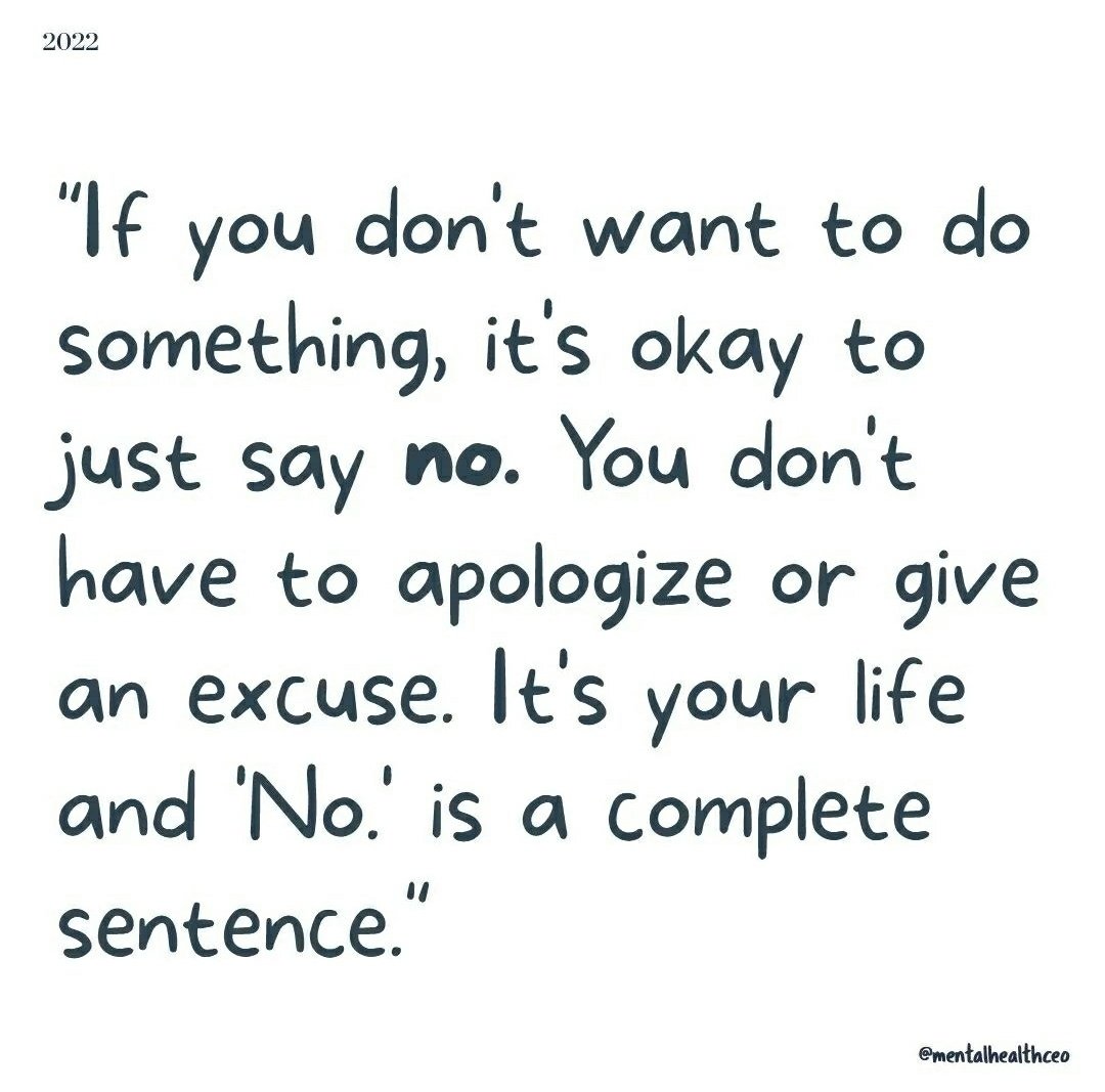 The Best Advice That People Have Gotten From Their Therapists... 

1.