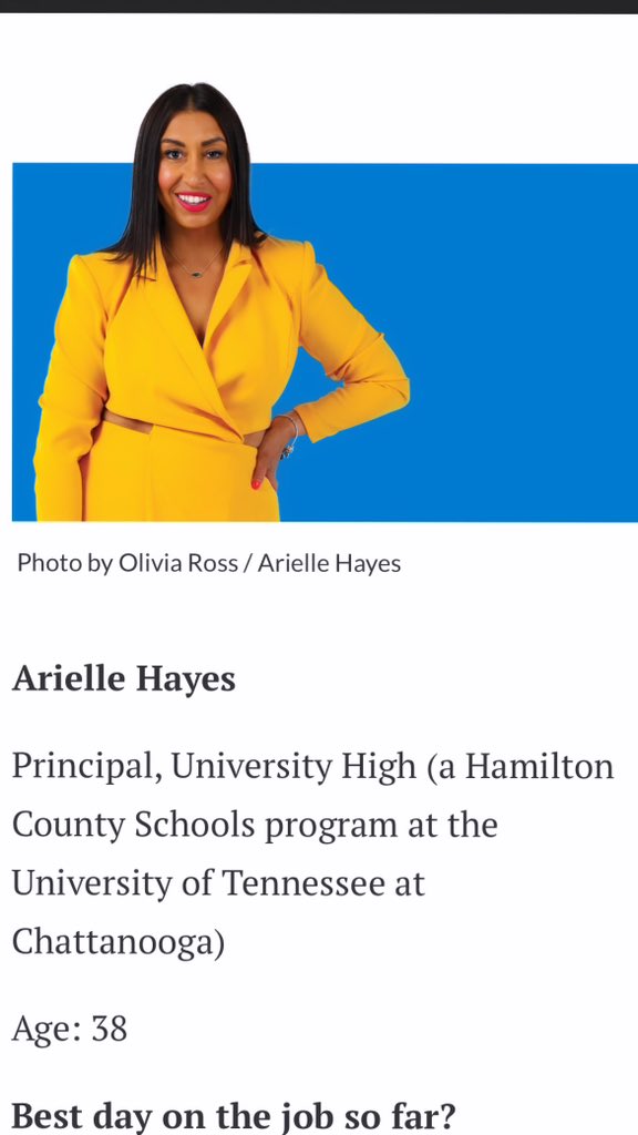 Excited to be in Chatter Magazine’s 20 under 40! 💛 timesfreepress.com/news/2023/jul/…