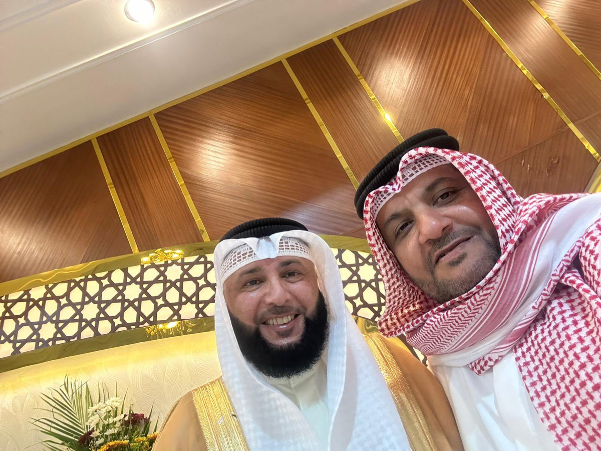 khal7arbi's tweet photo. الله يبارك لكم حفل زفاف معاذ ابن الدكتور عواد برد العنزي https://t.co/nxLVccgHDo