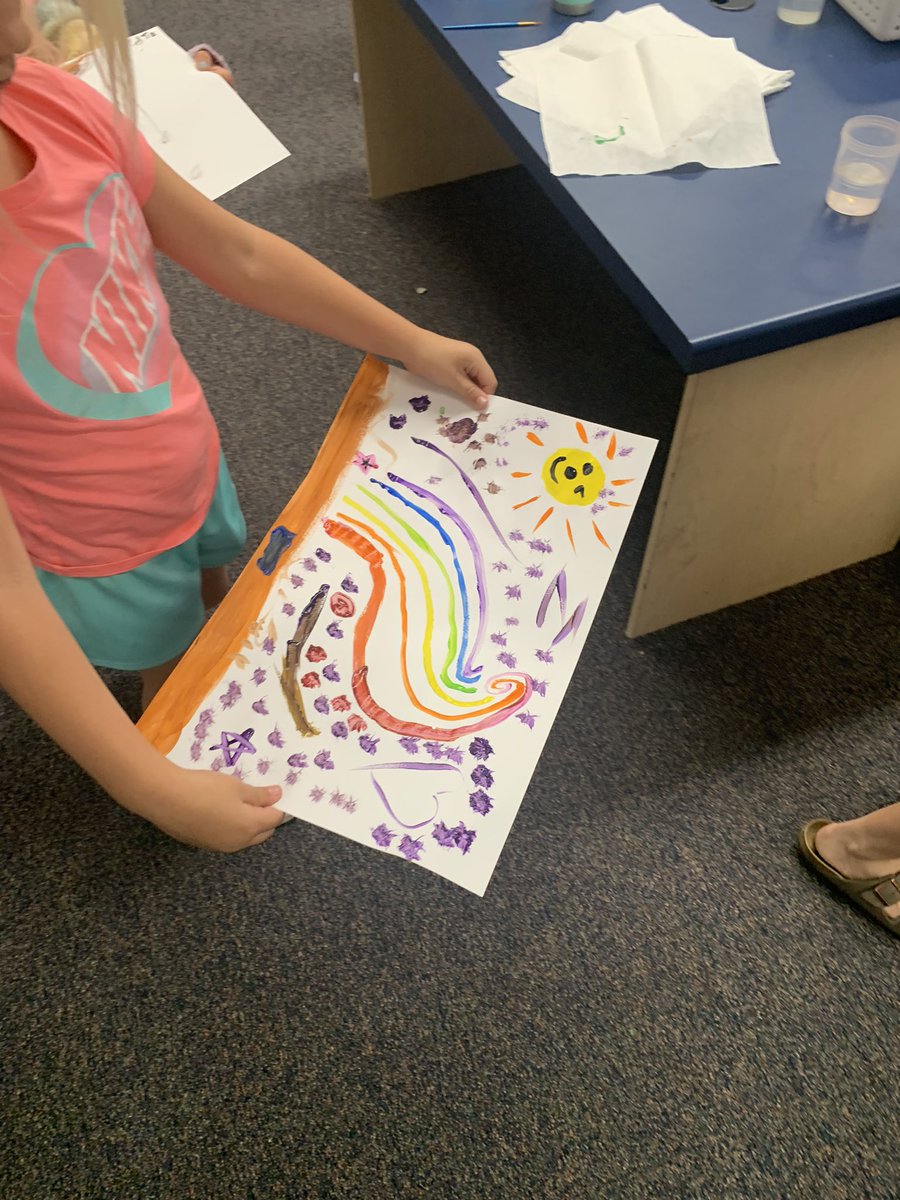 MerryJanelle's tweet photo. #bestsummerever @CajonValleyUSD 
Paint your happy place. https://t.co/UveyCdKNeo