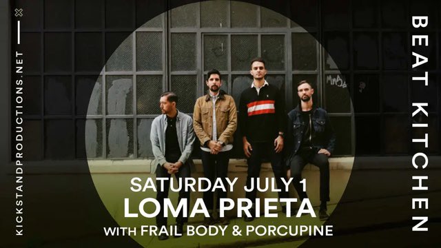 Frail Body (@frailbodyil) on Twitter photo TOUR WITH <a href="/_LOMAPRIETA/">Loma Prieta</a> STARTS TONIGHT AT <a href="/beatkitchenbar/">Beat Kitchen</a> WITH OUR FRIENDS IN @Porcupineil !! TOUR WITH <a href="/_LOMAPRIETA/">Loma Prieta</a> STARTS TONIGHT AT <a href="/beatkitchenbar/">Beat Kitchen</a> WITH OUR FRIENDS IN @Porcupineil !!