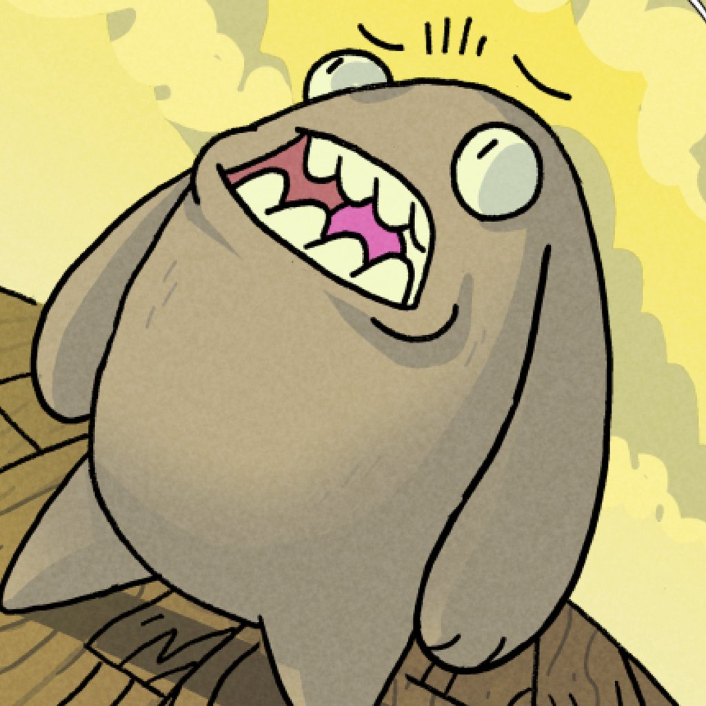 JasonMayArt's tweet photo. Unravel the enigma of the Baggy Wrinkle in "Bags and Bots." Explore the depths of this captivating character's wisdom, as they guide Gark along his journey and offer glimpses into the nature of souls. What mysteries lie beneath the surface? #EnigmaticCharacter #MysteriousWisdom https://t.co/P6AtNB7asZ