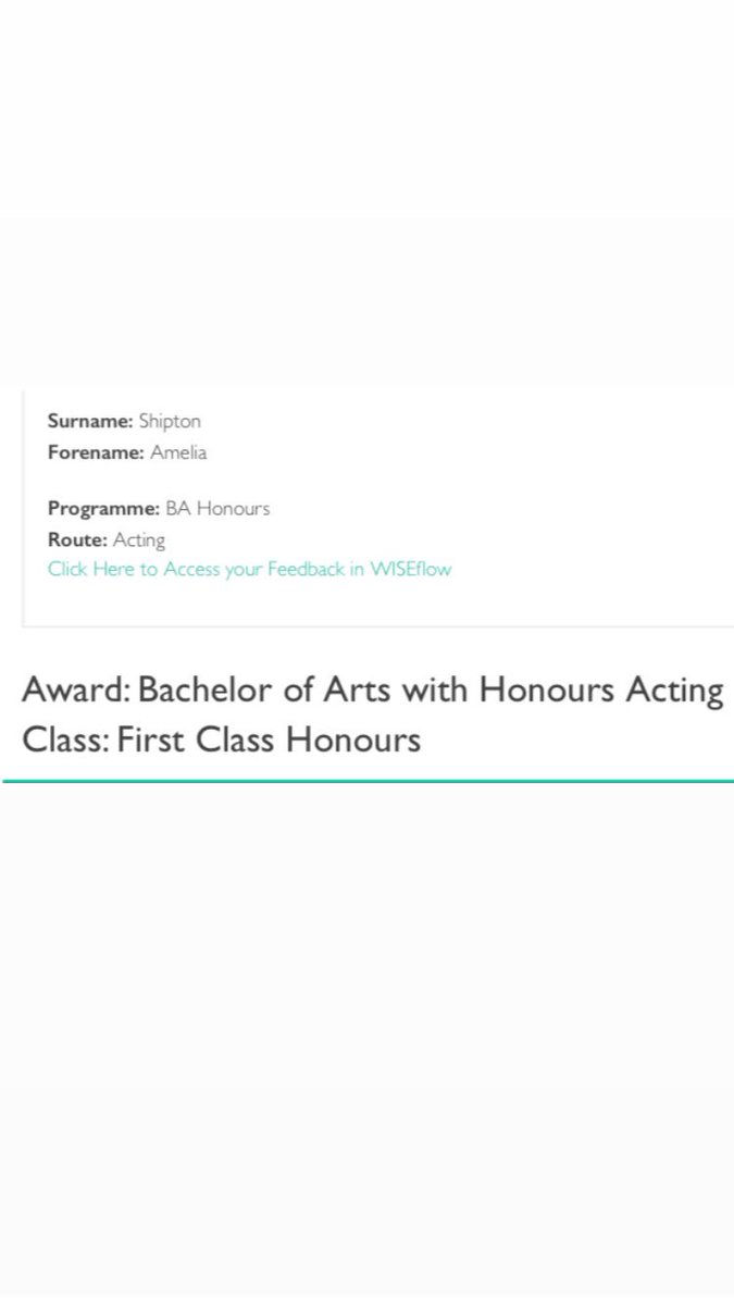 Your looking at a First Class Honours Graduate 🫶🏼🫶🏼🫶🏼 SO thrilled!!!