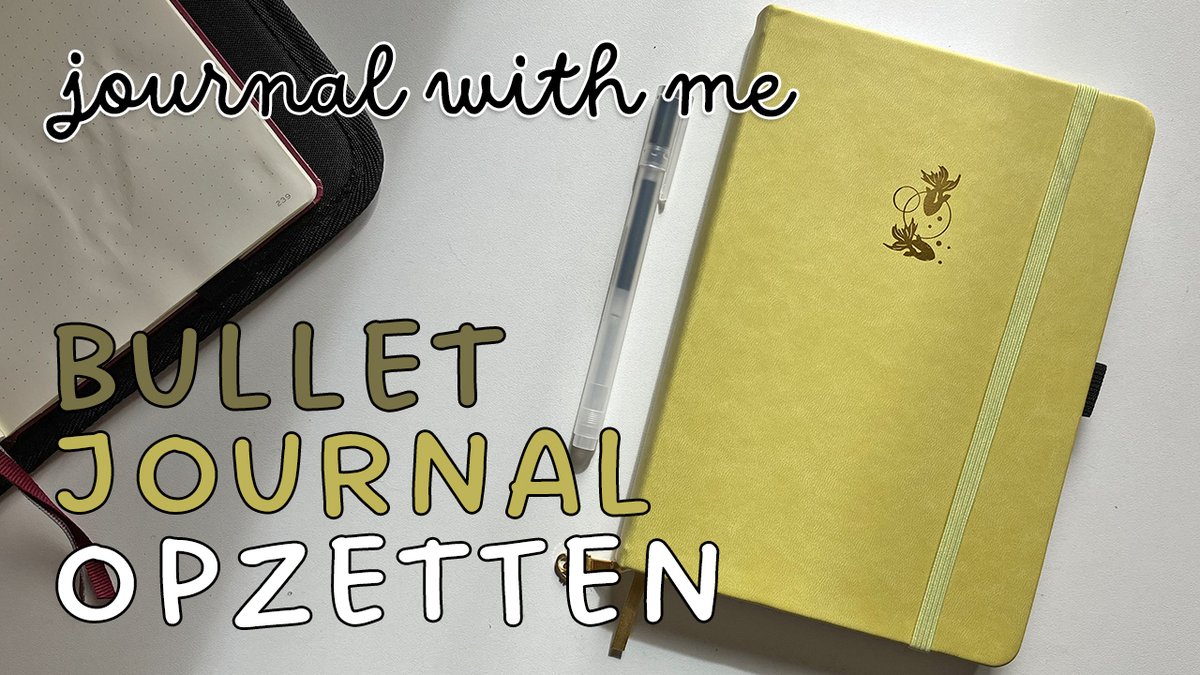 Nieuwe video online: bullet journal opzetten in nieuwe notitieboek youtu.be/98IiLVxgz9k #bulletjournal #archerandolive #bujo #journalwithme #journalopzet #nouksan #youtubevideo