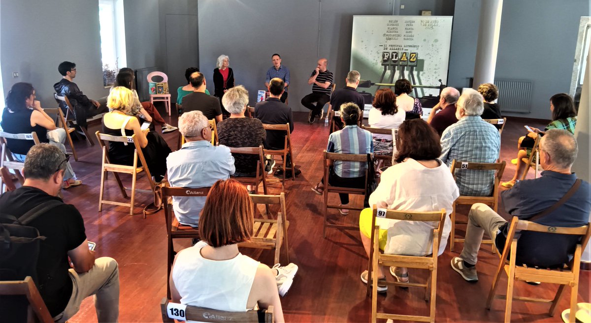 airadasletras's tweet image. 🤝📚 GRAZAS!
📣Pecha o II Festival Literario de Allariz 
🗣Grazas ás convidadas/os!
🖌Grazas aos 15 proxectos #autoedición #feira do #FLAZ
👓Grazas ao público pola atención e participación.
🤝Grazas ao  Concello de Allariz e ás entidades colaboradoras 
🪇📚Vémonos no #FLAZ 2024!