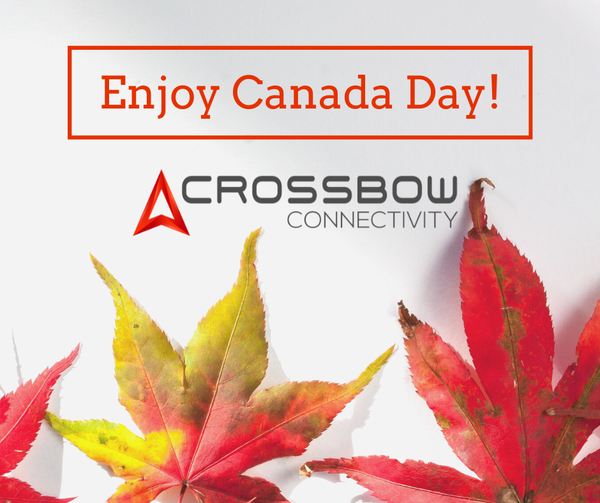 GetCrossbow's tweet image. Happy Canada Day from Crossbow Connectivity!
#CanadaDay2023 #CanadaDay