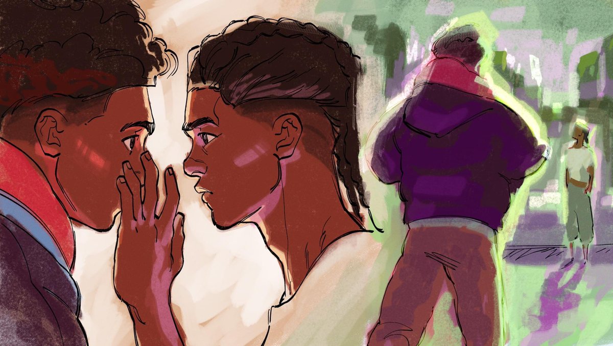 DONa1307's tweet photo. Miles to himself
#SpiderVerse https://t.co/Jb1WiqUtbJ
