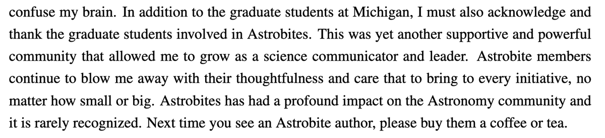 I ❤️ you, Astrobites. You all get a shout out in my acknowledgements: