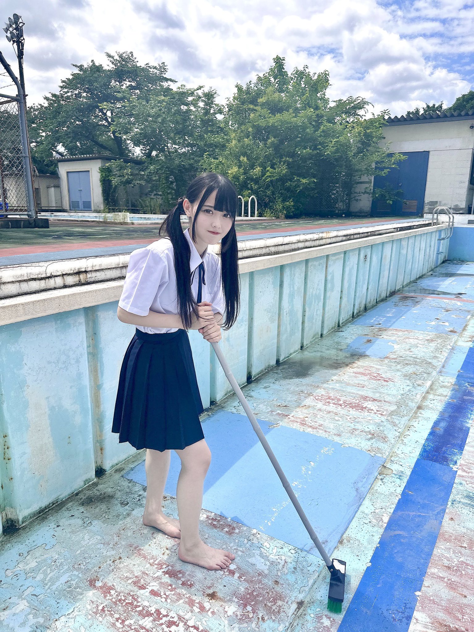 高嶺のなでしこ 松本ももな 直筆 サイン 生写真 初恋のひと