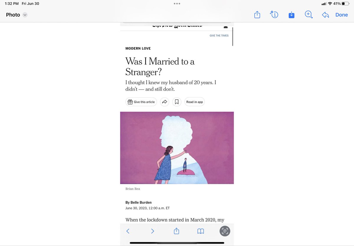 AmandaMBurden's tweet photo. A powerful essay by my amazing daughter in the NYT.  So proud of her! 💫🥰 https://t.co/ZAoO8j6u1S