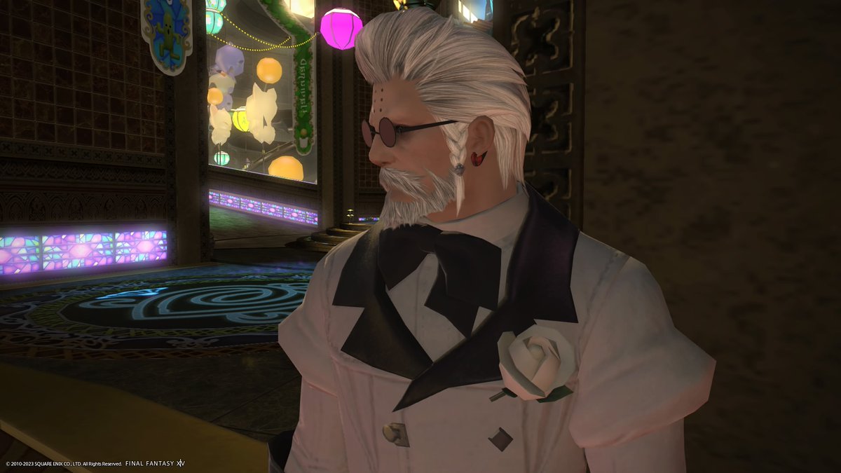 FF14HerElegancy's tweet photo. I hope we meet again soon, I bet it's so soft and clean. Purr~ (=*o*=) #Gpose #Gposers #FF14 #FFXIV #Godbert https://t.co/xfjWxNZ6xK