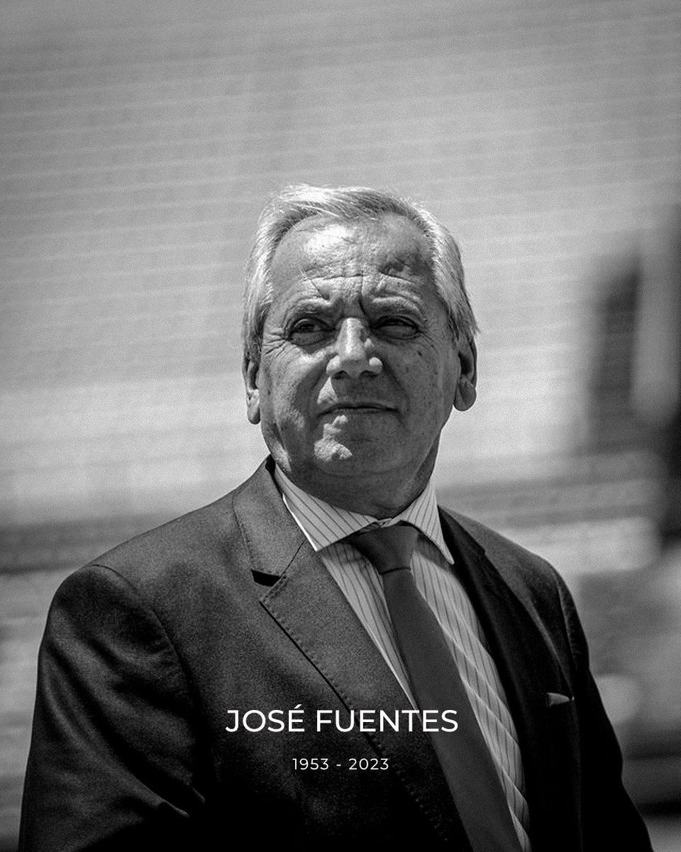 El Club Atlético Peñarol lamenta el fallecimiento de José Fuentes, 
un caballero del deporte. 

Nuestras condolencias para sus familiares, amigos y a todo el Club Nacional de Football ante esta triste pérdida.