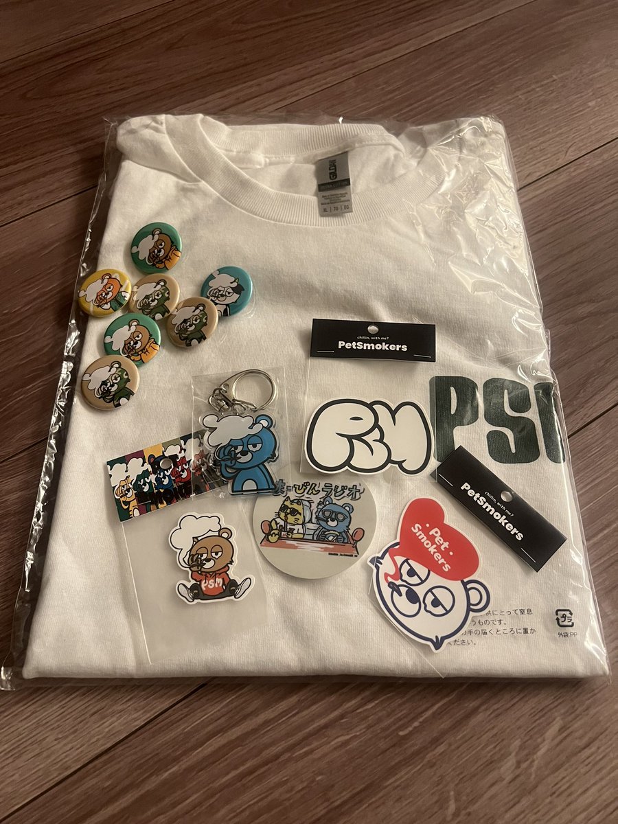 可愛いかろ〜😆
缶バッジ全種類欲しいぞ🥺
<a href="/petsmokers/">PetSmokers｜ペッスモ</a> <a href="/maajii_tw/">マージー＠ペッスモの人</a> 
 #Nコレ大阪