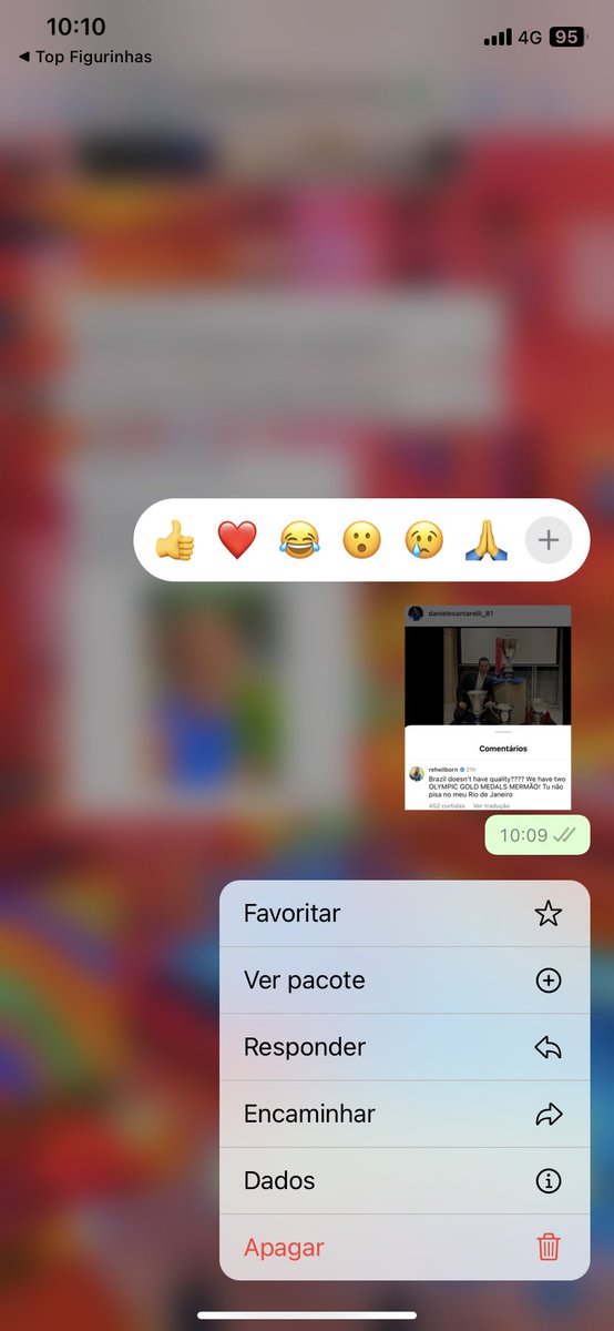 MotivoPriDaroit's tweet photo. Eu não transformei o comentário da @HeilbornRenata em figurinha do whats né 😂
Tu não pisa no meu Rio de Janeiro. https://t.co/chwOhcxzlr