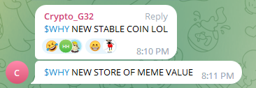 whymoon420's tweet photo. $WHY stable chart ? https://t.co/ggKzpXooaQ