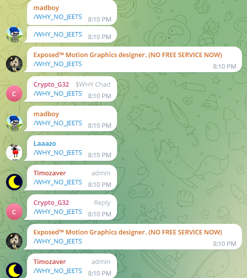whymoon420's tweet photo. $WHY has no jeets - we do welcome jeets though, you bring us 2% reflections; and help burn supply.

Please come jeets. https://t.co/t0jNwFwGhe