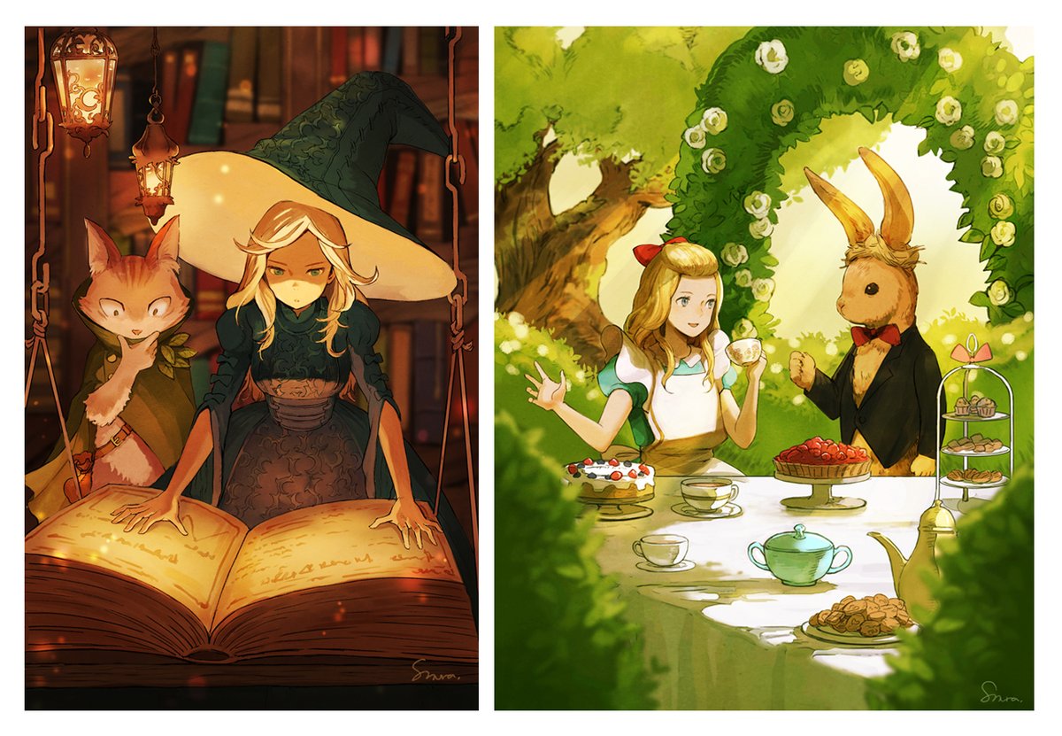 「#私はこんな仕事がしたい ・書籍、挿画、挿絵のお仕事・ゲーム関連のお仕事・TCG」|村壱 雀のイラスト