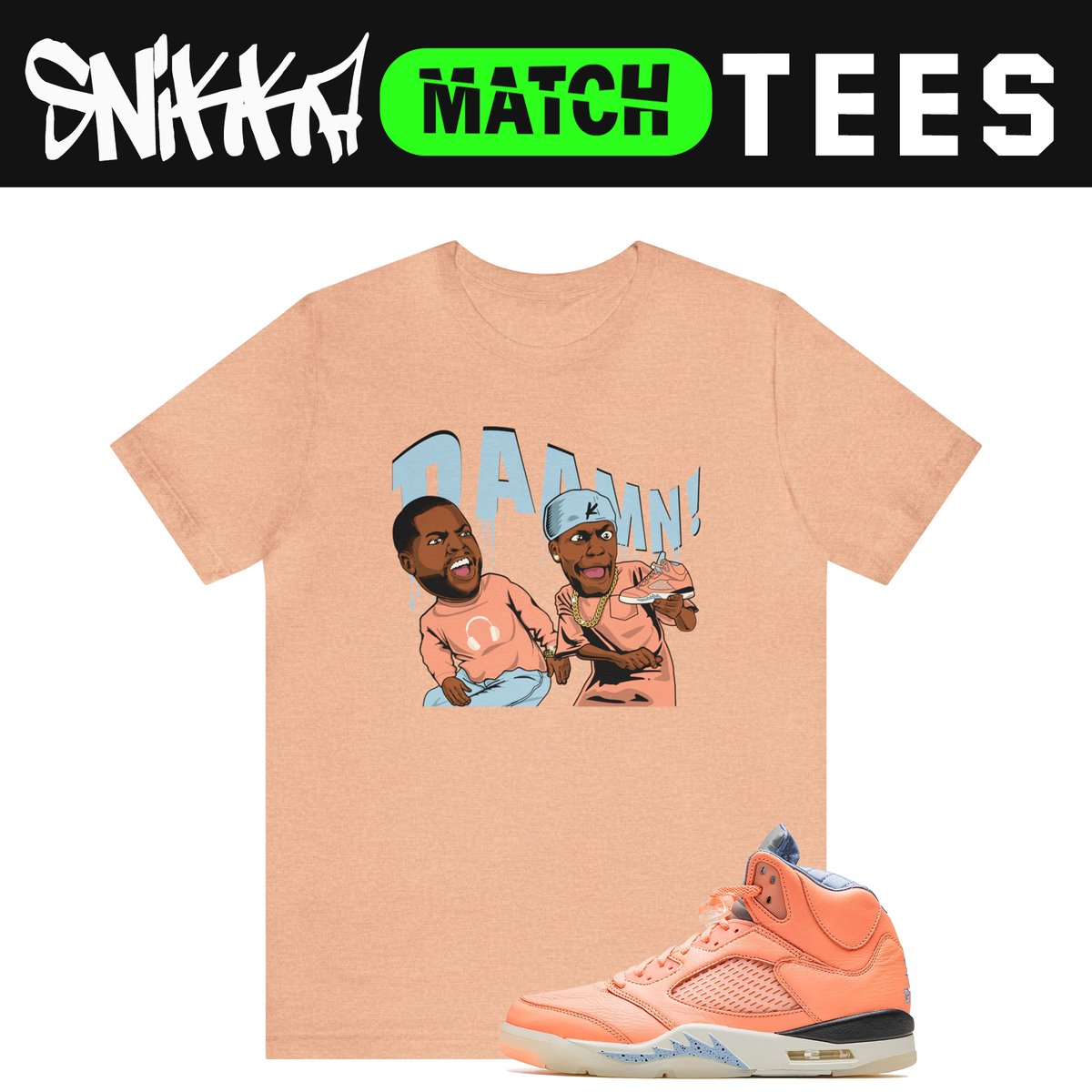 FarlyDatau's tweet image. Daaamn! T Shirt for 5 Crimson Bliss Leche Blue Sail Shirt To Match Sneaker Snikka Match Tees Unisex T-Shirt Gift for Sneaker Heads etsy.me/44sN36i via @Etsy #daaamn #DJKHALEDXAIRJORDAN5 #djkhaled #AirJordan #snikkamatchtees #sneakerheads #tshirts #