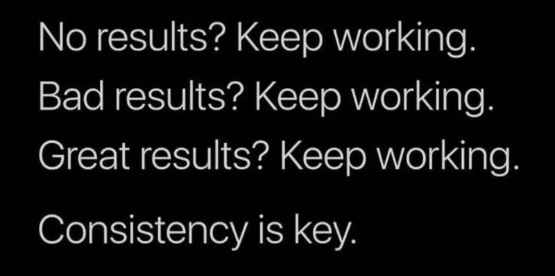 Consistency wins in the long run.
#BestQuotesoftheDay #GetMotivated #Inspirational