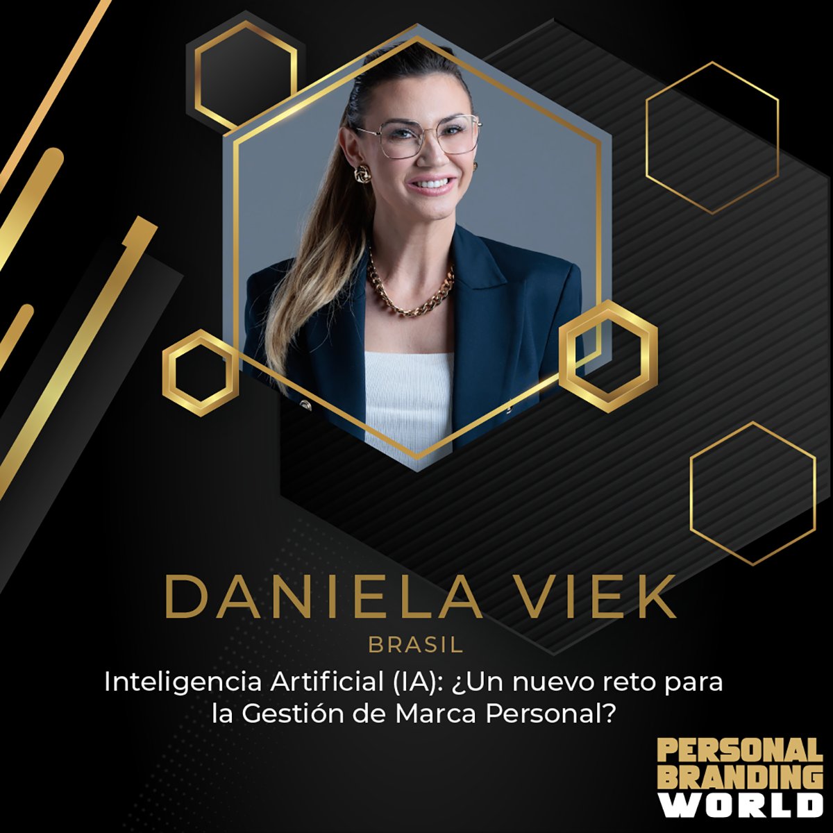 Desde 🇧🇷 @DanielaViek  nos habla en el #PBWeBook2023 sobre el reto que significa la I.A. 🤖 para la #MarcaPersonal .
15 expertos de #PersonalBranding 🌎 comparten su opinión sobre #InteligenciaArtificial y cómo influye en las #RRSS y la #MarcaPersonal 👉 personalbrandingworld.com.
