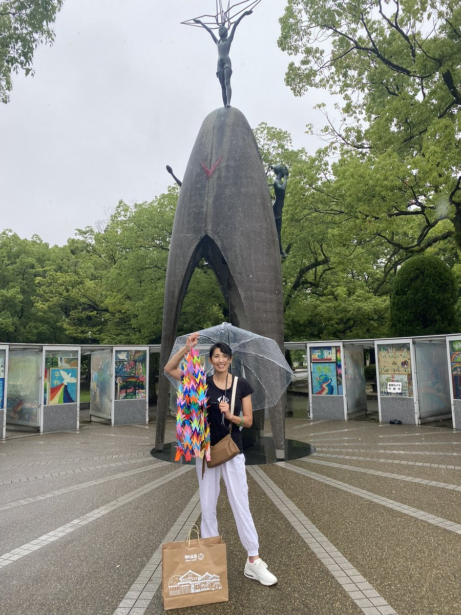 GlenwoodCubs's tweet photo. The paper cranes that our students in Asian Club folded this year are now in the Hiroshima Peace Museum in Japan! Beautiful! @ORSchools https://t.co/4JDmqqdzbD