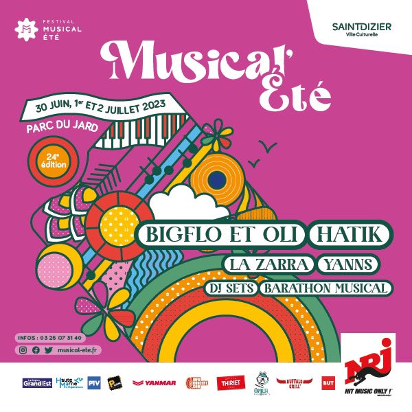 Festival Musical'été 🌞 à Saint-Dizier tweet media