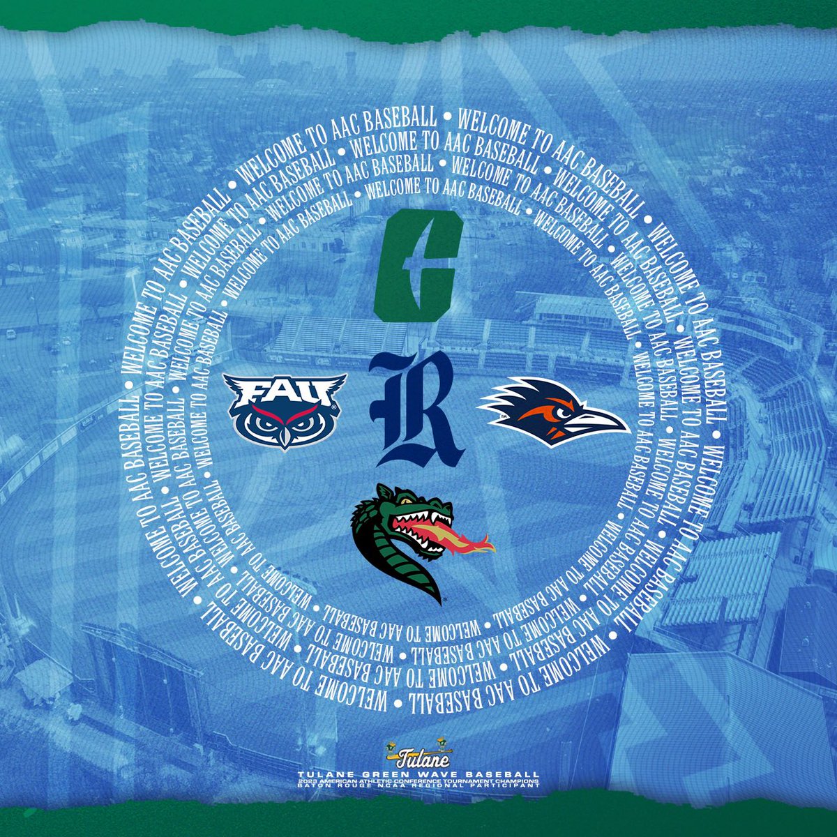 GreenWaveBSB's tweet image. 𝙒𝙚𝙡𝙘𝙤𝙢𝙚 𝘼𝙗𝙤𝙖𝙧𝙙. 🫡

#RollWave 🌊⚾️ | #PowerForward