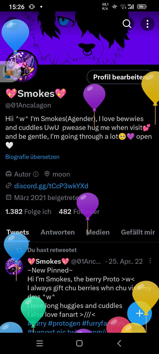Balloons again? Weird