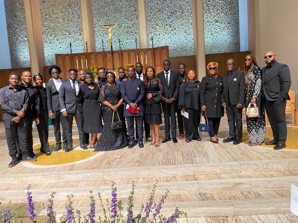 Yesterday, I joined the family of the Late Senator Annie Okonkwo at Saint Paul the Apostle Church in Los Angeles, California, USA to pay respects to the late Senator.