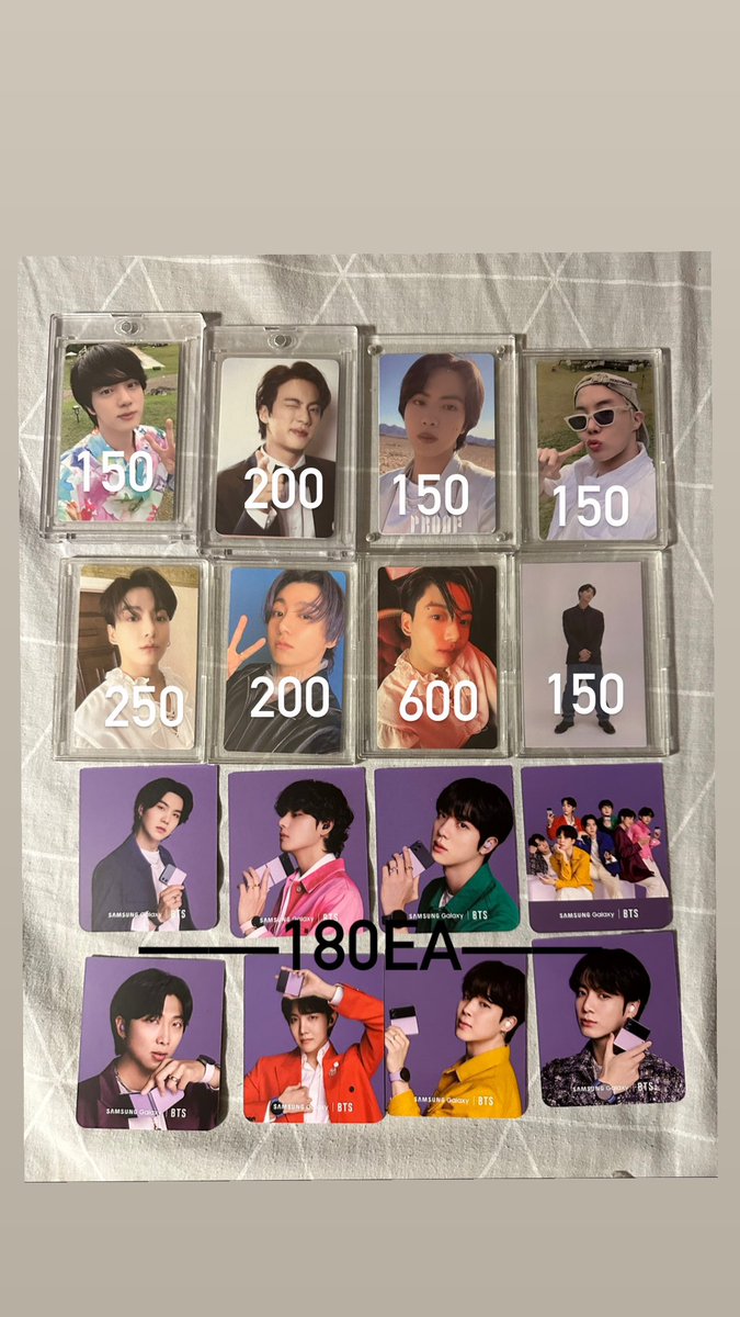 Chickybunnny's tweet photo. BTS QUITTING SALE THREAD

-on hand
-dm for condi (mostly 8-10/10)
-sco, ggx, direct j&amp;t
-gcash / ol banking
- San Pablo, Laguna

-🏷️wts lfb pc ph namjoon rm joonie hobi jhope hoseok suga yoongi jin v taehyung jimin mimi koo jk jungkook https://t.co/svny1kzYgg