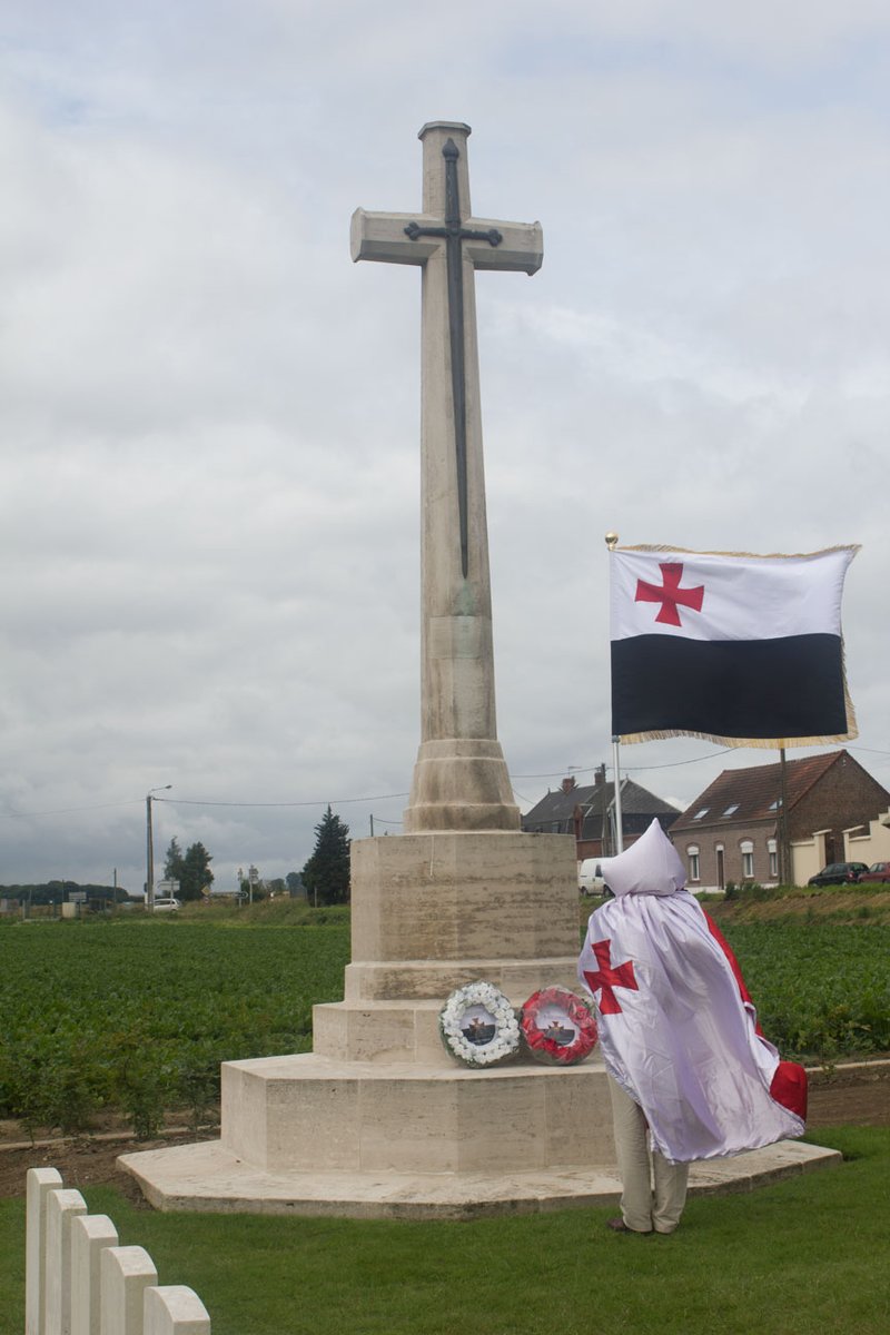 Oh father why...... 
Templars remember Ulsters sacrifice on the Somme Ist July 1916