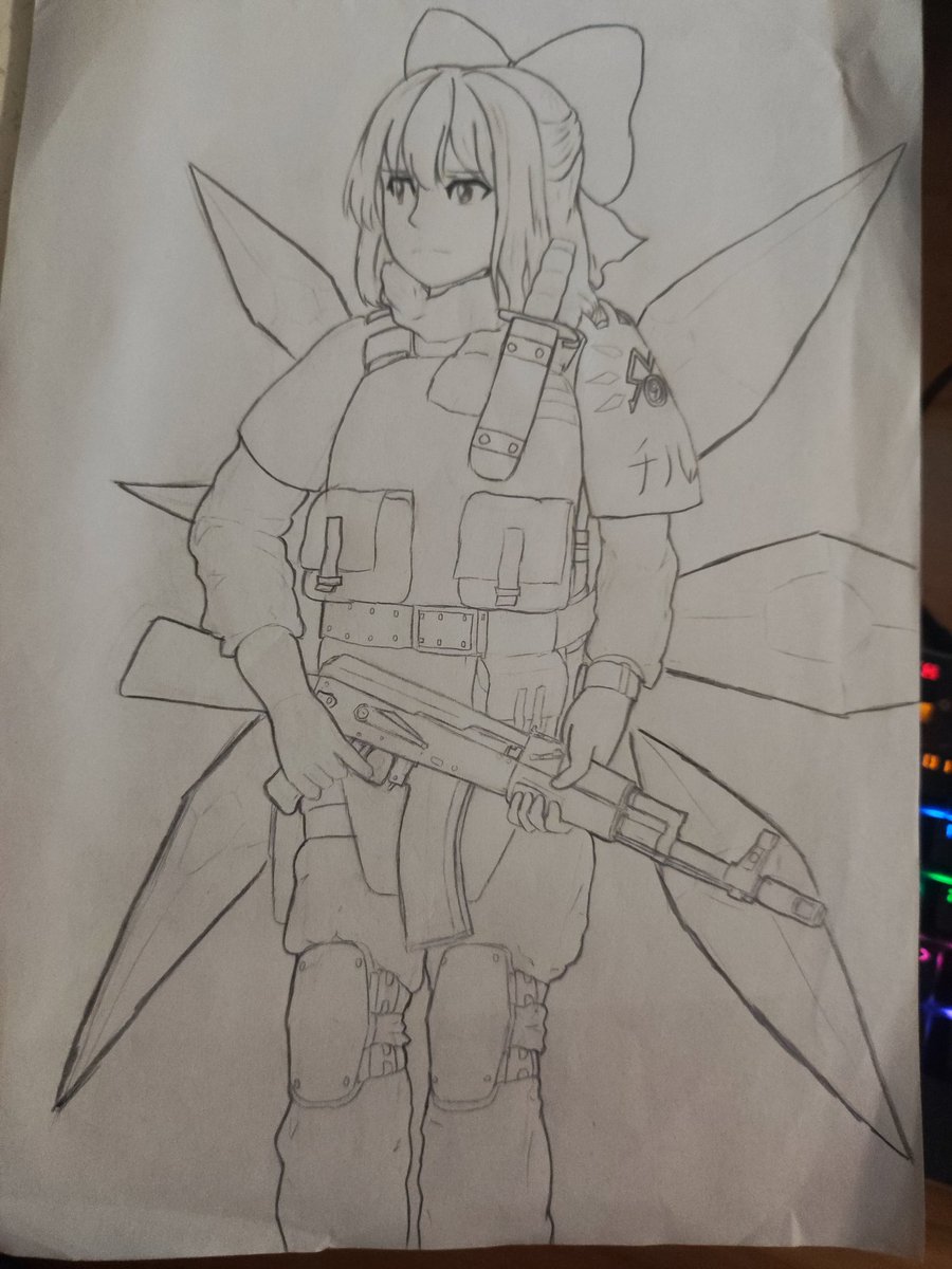 youmuk2's tweet photo. #東方Project #MetroLL #チルノ #東方武裝化
«Спарта»Рейнджер,Чирнo
SPARTA Ranger,cirno
在斯巴达游骑兵团服役的琪露诺 https://t.co/5rLIjRK1at