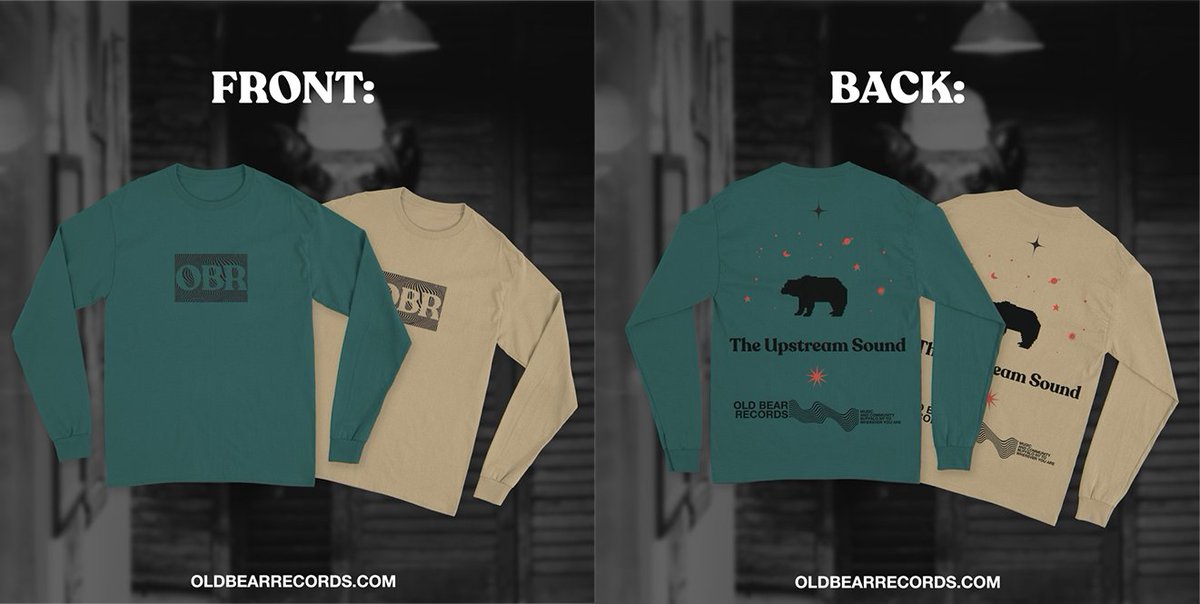 NEW Old Bear Records Merch! - eepurl.com/iuH_NU