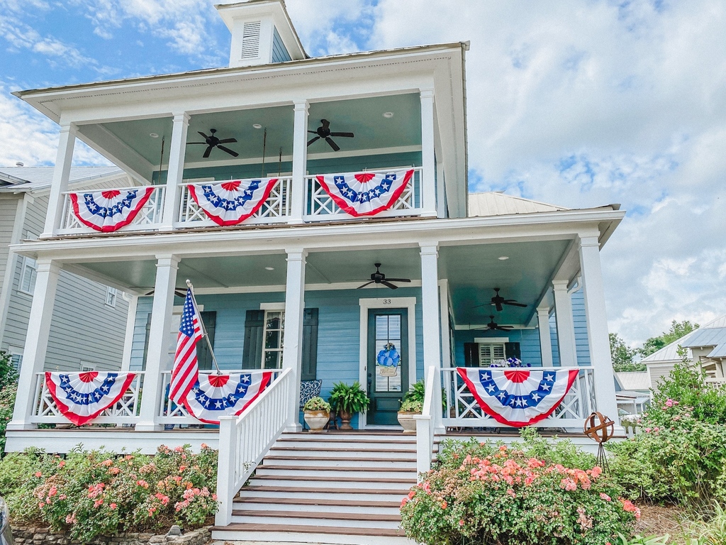 Current mood: Cue the sparklers. ✨

 #thewatersal 

#pikeroad4thofjuly #4thofjulydecor #american #alabamathebeautiful #mypikeroad #lovewhereyoulive