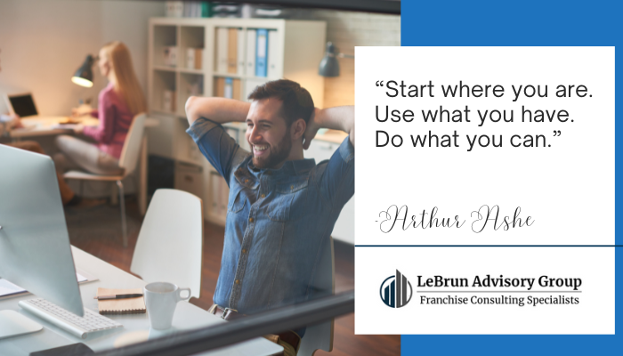 LeBrunAdvisoryG's tweet photo. “Start where you are. Use what you have. Do what you can.” -Arthur Ashe https://t.co/GgJ1tQ2axH