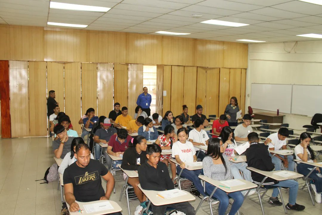 UTPBocas1's tweet photo. Y llegó el gran día, 1 de julio, dónde más de 100 estudiantes realizan la prueba del PAA para poder ingresar a la UTP.
Éxito chicos! Aquí estamos ansiosos de que formen parte de nuestra gran familia UTP.
#SoyUTP #UTPBocas #IngresoUTP #PAA #Excelencia https://t.co/luWO0WJh1x