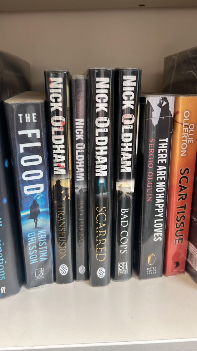 NickOldhamBooks's tweet photo. #WimbledonLibrary this week, photo courtesy of Sophie Davidson.
Nice to see my books way down south!
Obviously @ollie_ollerton is there too, but I don't mind! 😀 https://t.co/0AKt4YhdDY