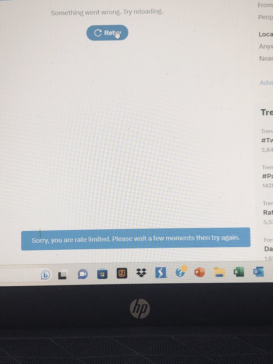 Is down 😶 #TwitterDown