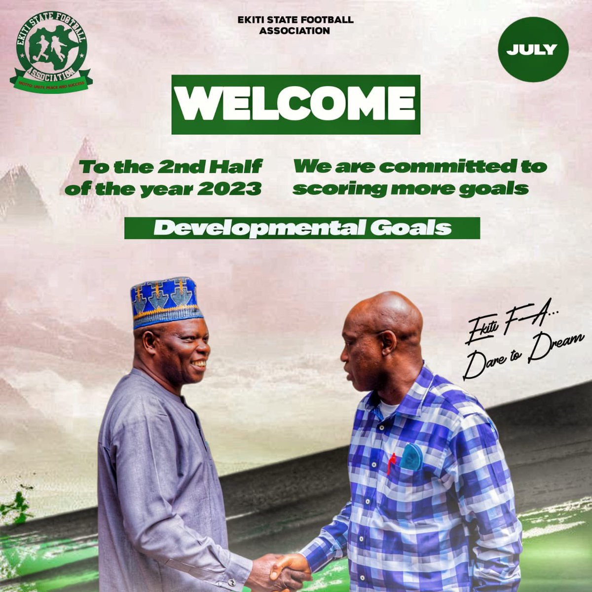 ilejemejefc's tweet photo. Happy New Month. Welcome to the New Era in Ilejemeje🇳🇬⚽️✅ https://t.co/3CI7lqzFwM