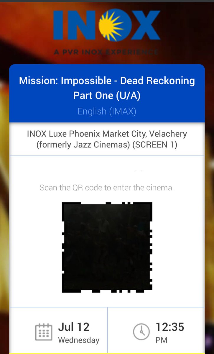 Lessssgoo!! Got My IMAX Tickets For #MI #MissionImpossible7 🔥🔥

10 Days More For Rampage💥

@TomCruise @MissionFilm 
 
@IMAX @vijaywest @Viacom18Studios 
@Sakthivel_0809