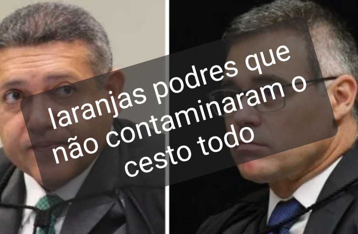 André Mendonça e Kassio Nunes Marques são o retrato da DESTRUIÇÃO que o INELEGÍVEL provocaria no Brasil se continuasse presidente. 
Nossa sorte é que são, e continuarão sendo, MINORIA!

AMBOS votaram pela  REJEIÇÃO de um novo bloco de denúncias contra acusados de envolvimento nos…