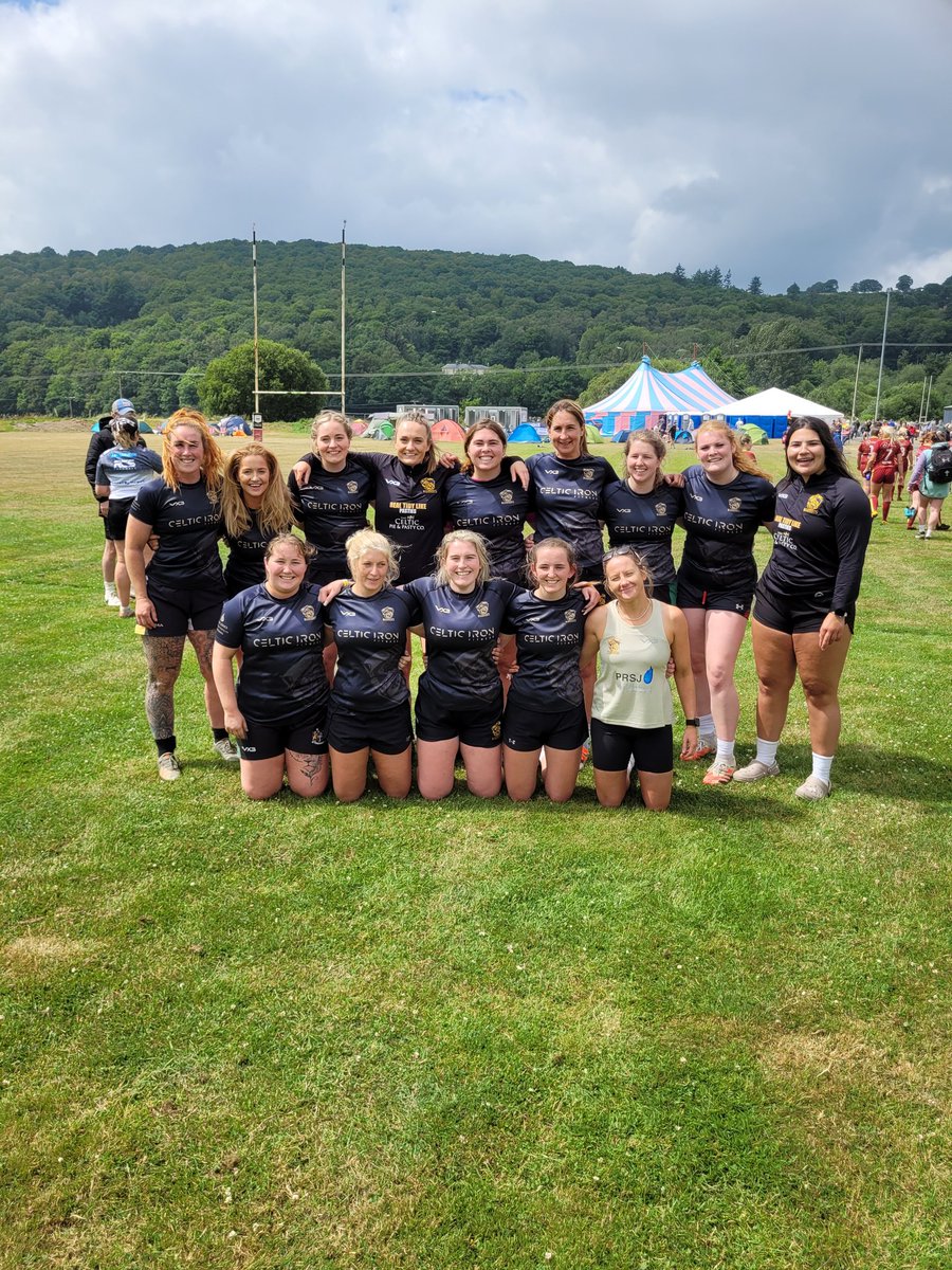 2 wins for the ladies and good performances in the pool v Cobra 33-5 and Woody 17-5 @HeartofWales7s