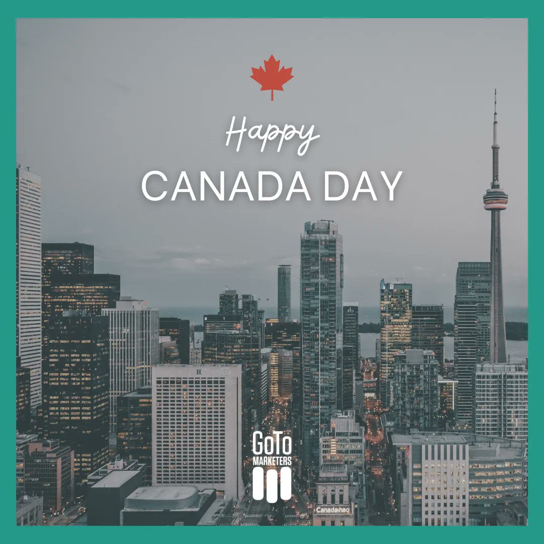 GoToMarketers's tweet photo. To all our friends, partners, and clients, Happy Canada Day! 🍁🇨🇦 Let's continue to make waves in the digital world together! https://t.co/uacxgw5IzD