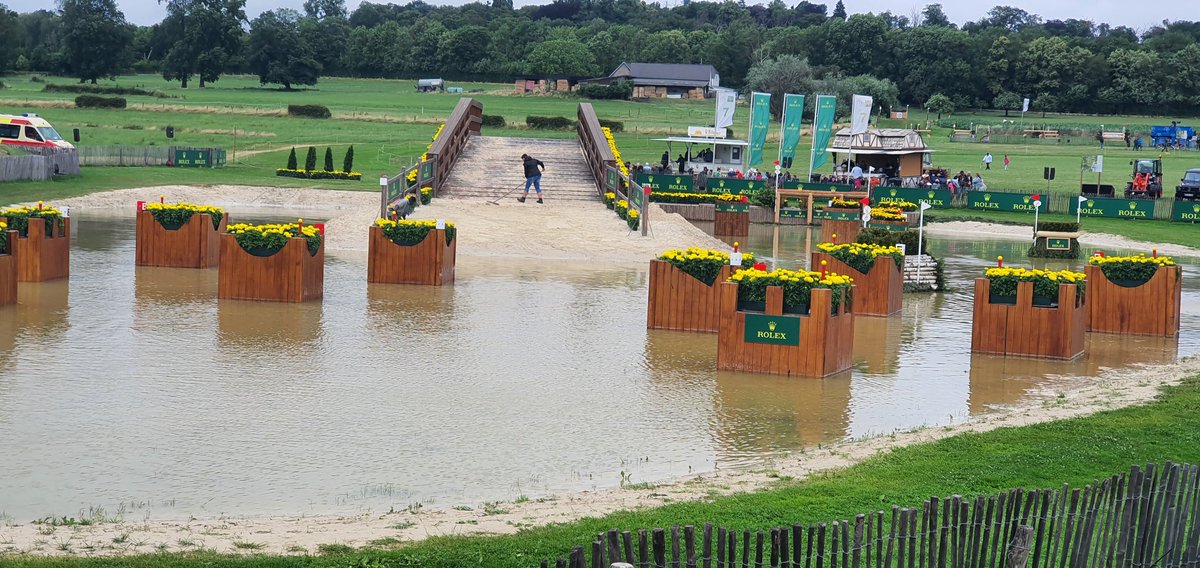 Todays office view Jerome Voutaz starts Section  B at 14:00 at the CHIO Aachen